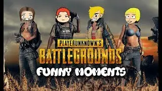 SQUAD OF IDIOTS (PlayerUnknown's Battlegrounds Funny Moments)