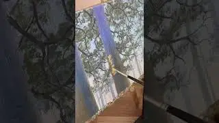 ТИЗЕР - 3. Пишу маслом два дерева🔥🎨🖌… 