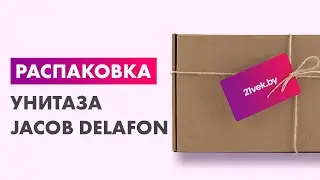 Распаковка — Унитаз напольный Jacob Delafon Elite Rimless E20997-00