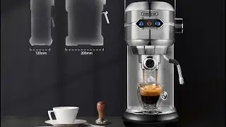 Cafetera 19 Bar lInoxCoffee Maker