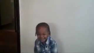 Bad ass toddler Thug Life