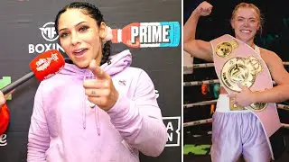 “I’M GOING TO KO ELLE” JENNY SAVAGE ON FIGHTING ELLE BROOKE…