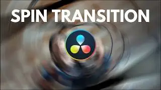 How To Do Spin Transition In DaVinci Resolve [NO PLUGINS]