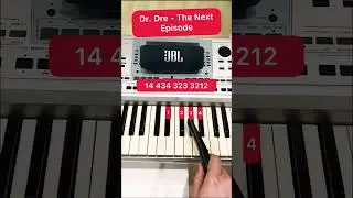 Dr. Dre - The Next Episode (really easy piano fun) 