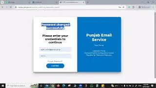 How to Change password of eFOAS account