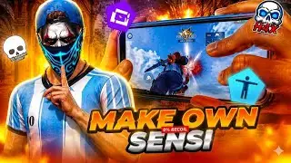 How To Make Own Sensi🇧🇷🤯 Best  0 Recoil😱Sensitivity for free fire || Vg Nota ||