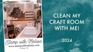 Clean My Craft Room With Me!