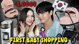 Baby Shopping With Korean In-Laws 🇰🇷🤰🏻🍼