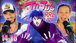 THIS ANIME IS INSANE!!! 😱 | JoJo's Bizarre Adventure Ep 14-15 Reaction