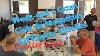 Retour sur la journéee club de maquette Kit'Copter à Vernegues Cazan le 2 et 3 juillet 2022