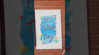 Fathers' day painting #watercolor #art #painting #drawing