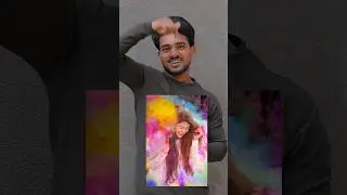 HOLI PHOTOSHOOT IDEAS 🤯😍 || Holi photo editing 