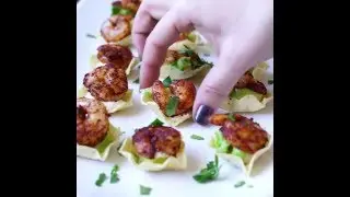 Super Easy Appetizer Recipe: Shrimp Taco Bites