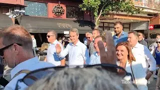 Ο Κυριάκος Μητσοτάκης Στην Ηγουμενίτσα