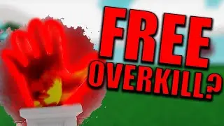 This glove is a FREE OVERKILL! | Roblox Slap Battles