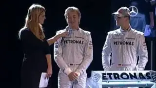F1 2010: Mercedes Grand Prix Livery Presentation [HD 1080p]