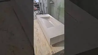 готовая раковина из керамогранита