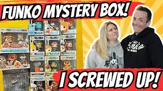 Unboxing FOUR ALL DISNEY FUNKO Pop Mystery Boxes! Kinda....