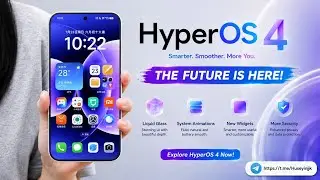 🔥 HyperOS 4 First Look! Liquid Glass, New Widgets, Smooth Animations & Hidden Features