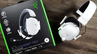 ASMR opening NEW RAZER Blackshark v2 PRO White edition