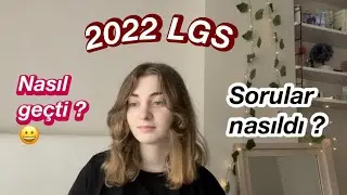 LGS 2022 nasıl geçti ?  Lgs matematik 😀