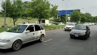 Islamabad police hosts flag Marg to ensure security in the holy month of Muharram ul Harram