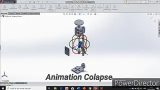 ANIMATION COLAPPSE || MOTION STUDY || SOLIDWORKS TUTORIAL || 3D