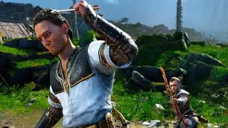 God of War 5 Ragnarok - Asgard, Heimdall, Gladsheim, Odin's lodge, Sif, Thrud, The rift