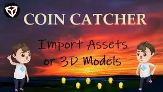 Unity3D Coin Catcher: Import Assets from Unity Asset Store