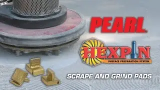 Hexpin® Scrape and Grind Pads only from Pearl Abrasive Co.