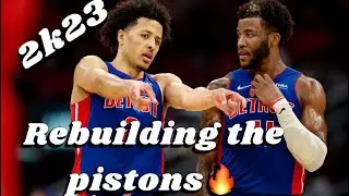 Rebuilding the Worse NBA Team! - NBA 2K23 Rebuilds!