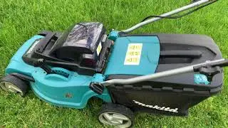 Аккумуляторная газонокосилка Makita