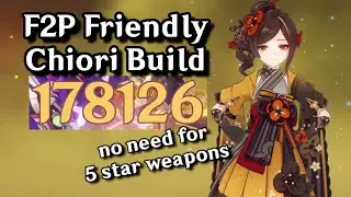 C0 F2P Chiori Build! EXTREMELY WEIRD Playstyle But It Works??? | Genshin Impact