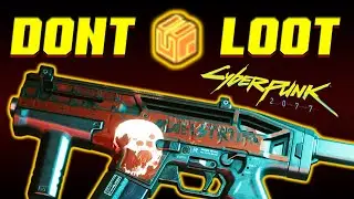 DON'T LOOT LEGENDARY & ICONIC ITEMS BEFORE WATCHING THIS VIDEO - Cyberpunk 2077