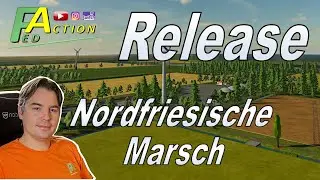 Mod Vorstellung LS22 NF Marsch 4fach Mod Map Vorstellung Video Trailer Nordfriesische Marsch im LS22