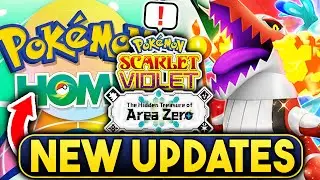 POKEMON NEWS! NEW POKEMON HOME UPDATE! NEW RANKED BATTLE SEASON! Pokemon Scarlet & Violet Updates!