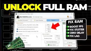 Fix RAM Stutter & Lag – Make Games Use ALL Your RAM!