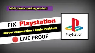 Playstation connection problem | playstation server connection timed out | Playstation login problem