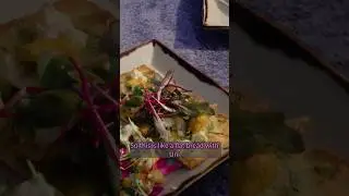 Would you eat Sea Urchin Pizza? #foodvlog