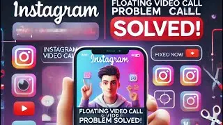 How to fix floating video-call Instagram || pip option not showing || part3