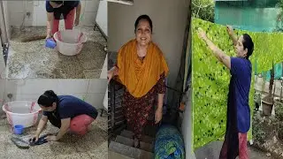Indian housewife cleaning washing cooking video and tips|Fish fry recipe|Housewifevlog Afroz Kitchen