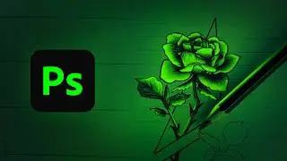 Pencil Art Glow effect in Photoshop 2022