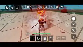 Flame Combo Slayer Battlegrounds roblox