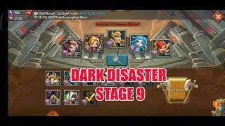 TANTANGAN TERBATAS : DARK DISASTER STAGE 9 - LORDS MOBILE [KHUSUS AKUN BARU]