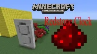 Minecraft Xbox 360 Redstone Clock NEW UPDATE IN DISCRIPTION