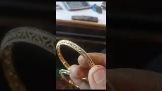 v kada // jewellery Punjabi kada design #cnc #kada #shorts