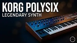 KORG Polysix Analog Synthesizer (1982) RetroSound Soundscapes