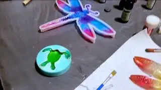 De-molding Dragonflies From My Dragonfly Workshop