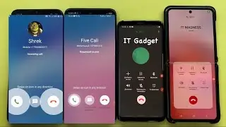 Incoming Call Samsung Galaxy S9 / Redmi Not 11Pro / Redmi 9 / Z Flip Outgoing Call