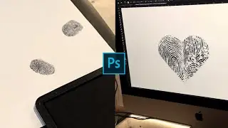 Paano nga ba mag- EDIT ng heart-shaped fingerprint TATTOO stencil?